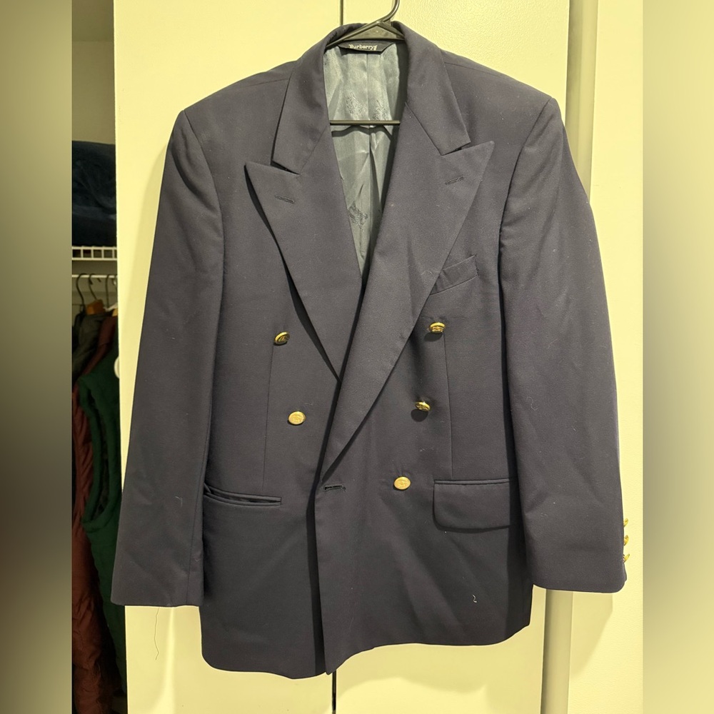 Burberry Navy Blazer